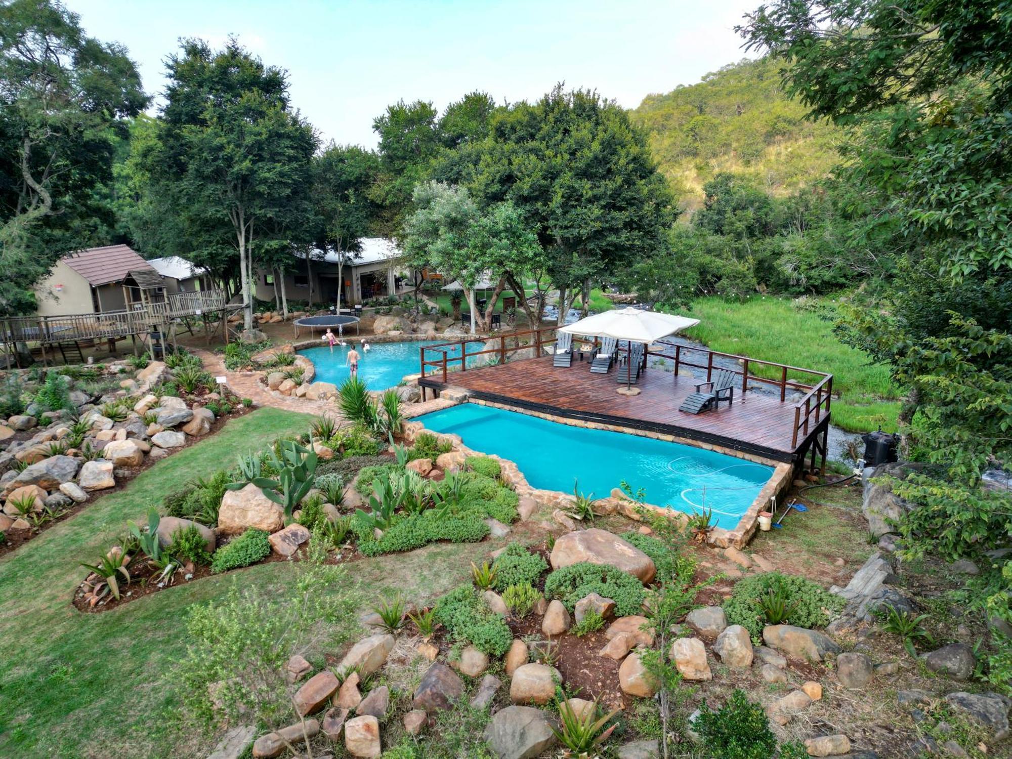 Rocky Drift Private Nature Reserve Waterval Boven Extérieur photo