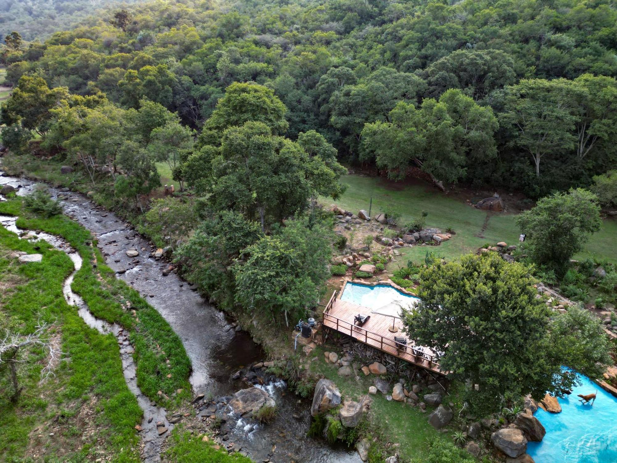 Rocky Drift Private Nature Reserve Waterval Boven Extérieur photo