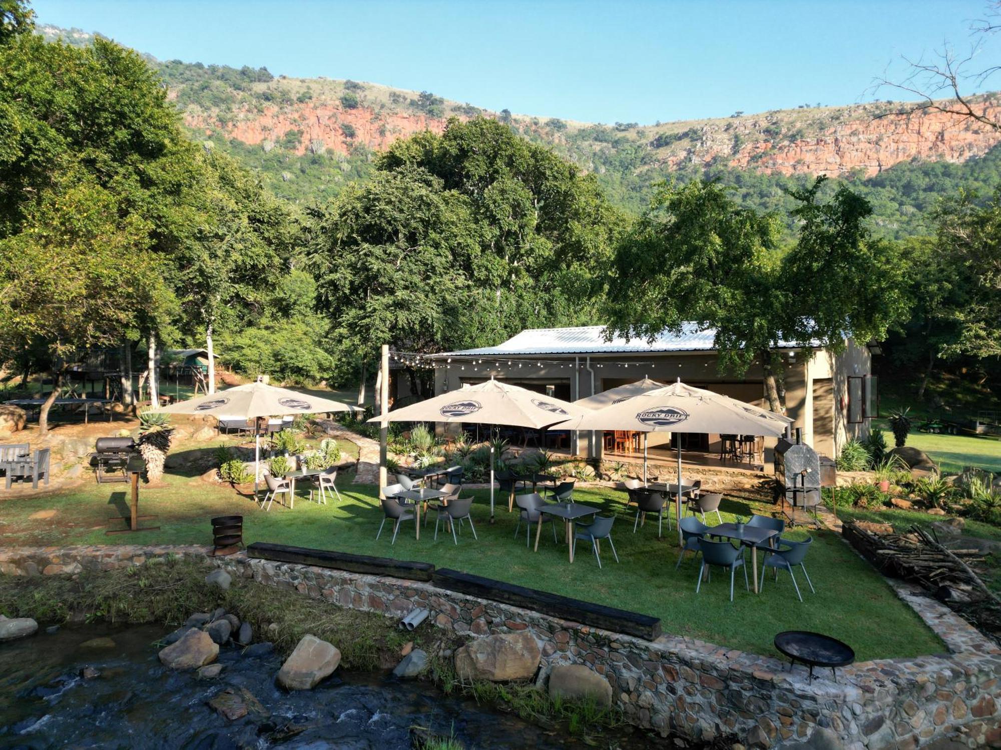Rocky Drift Private Nature Reserve Waterval Boven Extérieur photo